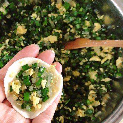 韭菜鸡蛋饺子的做法，海米韭菜饺子馅的做法（韭菜鸡蛋水饺）