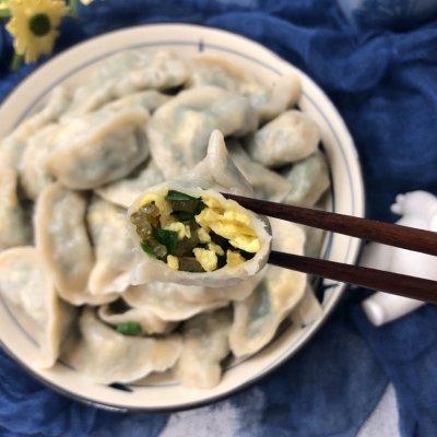 韭菜鸡蛋饺子的做法，海米韭菜饺子馅的做法（韭菜鸡蛋水饺）