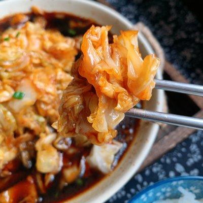 糖醋包菜怎么烧最好吃，炒糖醋包菜的家常做法（#520，美食撩动TA的心）