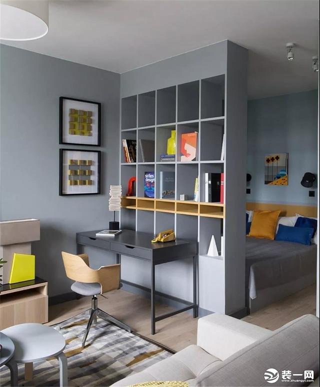 卧室隔断效果图大全，客厅改卧室的隔断效果图（重庆装修网分享8款卧室隔断设计）