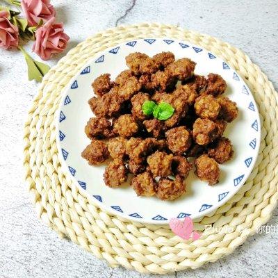 怎样炸羊肉丸子好吃又嫩，美食有花样#干炸羊肉丸子