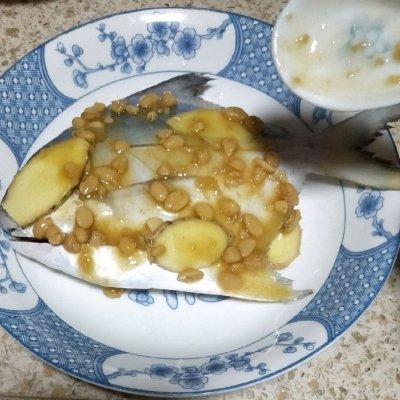 枪鱼的做法有什么，美食有花样#快手黄豆酱蒸白枪鱼