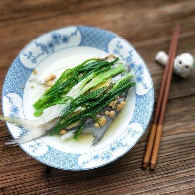 枪鱼的做法有什么，美食有花样#快手黄豆酱蒸白枪鱼