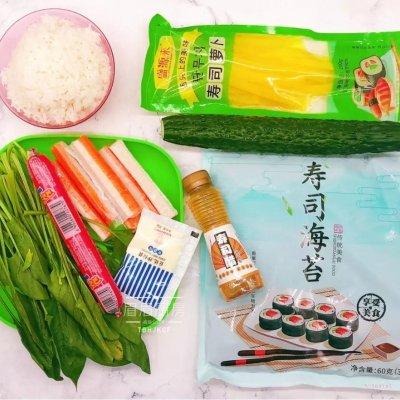韩国紫菜包饭饭的配料，韩国紫菜包饭用什么米（韩式紫菜包饭）