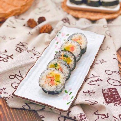 韩国紫菜包饭饭的配料，韩国紫菜包饭用什么米（韩式紫菜包饭）