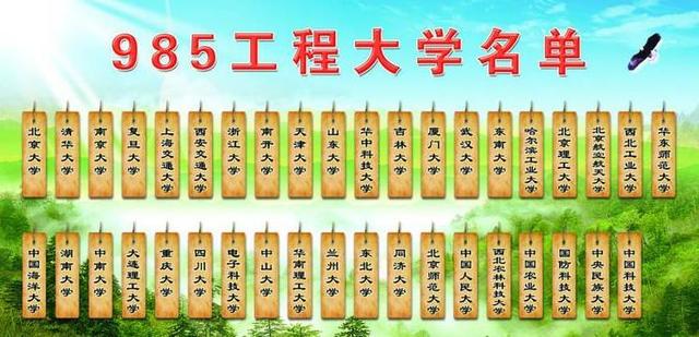 山东有哪些985大学，山东有哪些985大学学校（39所985大学在山东录取位次排名）