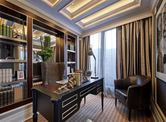 书房风水书桌摆放位置，书房风水书桌摆放位置图片（书桌的摆放风水禁忌）