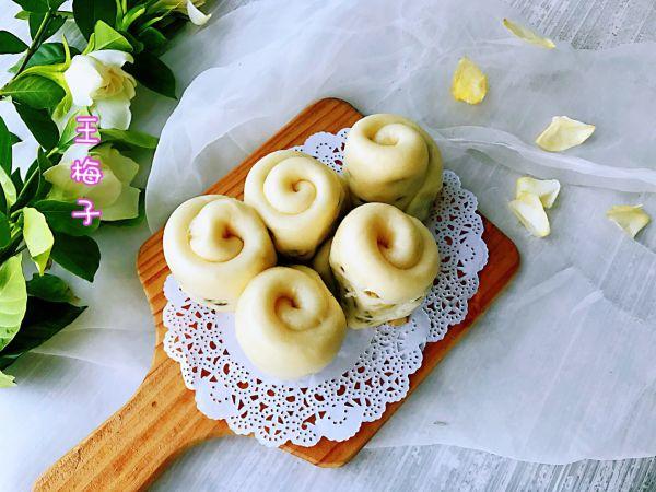 绿豆馒头怎么做，#花10分钟，做一道菜