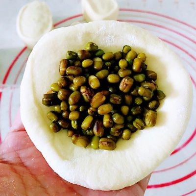 绿豆馒头怎么做，#花10分钟，做一道菜