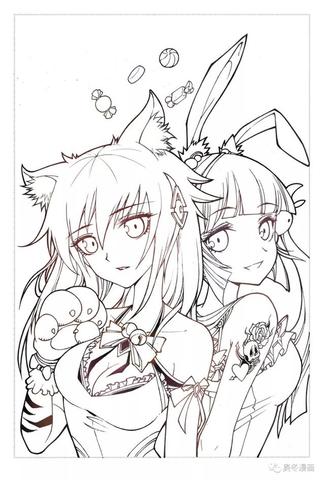 如何用马克笔画漫画，用马克笔画动漫怎么画（神秘的手绘漫画绘制过程+考考你的“电眼”）