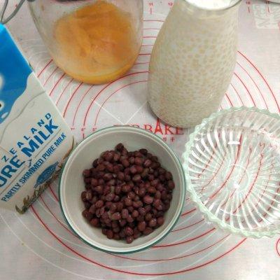 椰香红豆西米露的做法，椰奶红豆西米露图片（#夏日冰品不能少#红豆西米露）