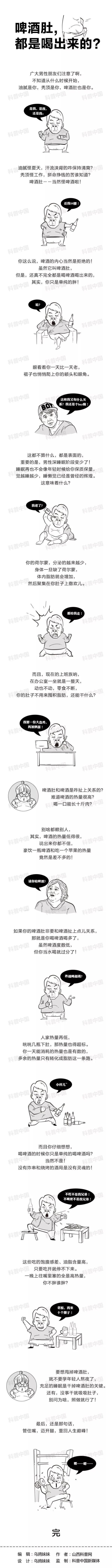 啤酒肚怎么形成的，啤酒肚是怎么形成的（“啤酒肚”真是喝啤酒喝出来的）