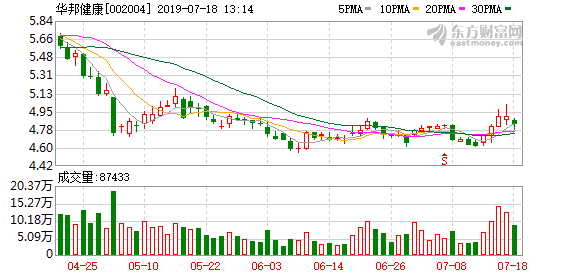 华邦健康股票，华邦健康定增筹划终止（&amp;lt;10-10&amp;gt;华邦健康连续三日收于年线之上）