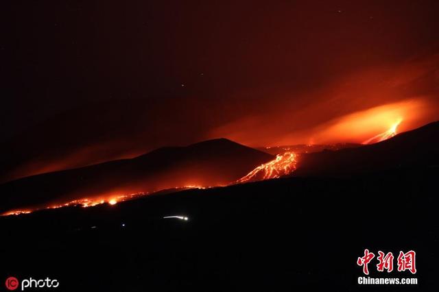 意大利火山喷发纪录，意大利埃特纳火山喷发