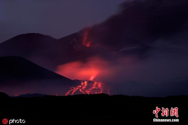 意大利火山喷发纪录，意大利埃特纳火山喷发