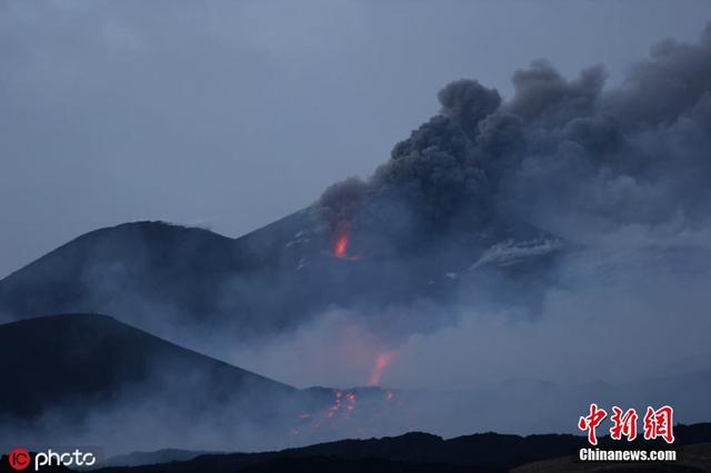 意大利火山喷发纪录，意大利埃特纳火山喷发