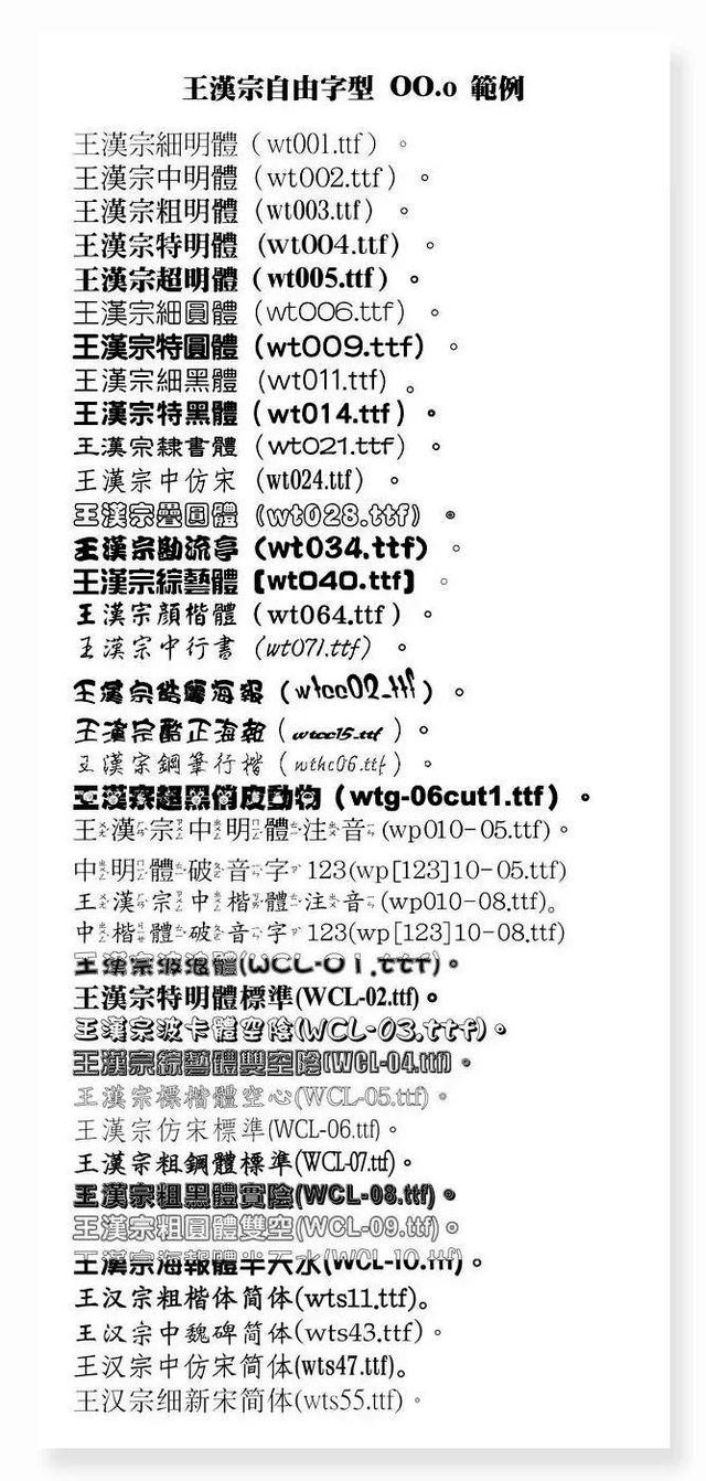 宋体gb2312，宋体gb2312字体下载（耗时8小时整理出100款免费可商用字体）