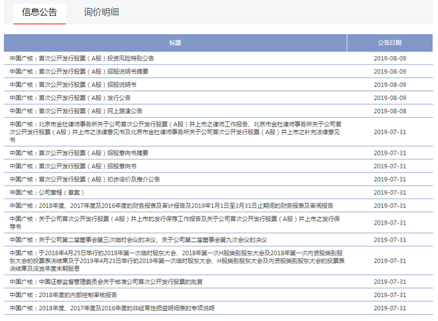 中广核电力股票（中广核股票明日开始申购）