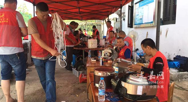 温州永嘉家电维修 永嘉县多方力量投入灾区 助力家乡灾后重建