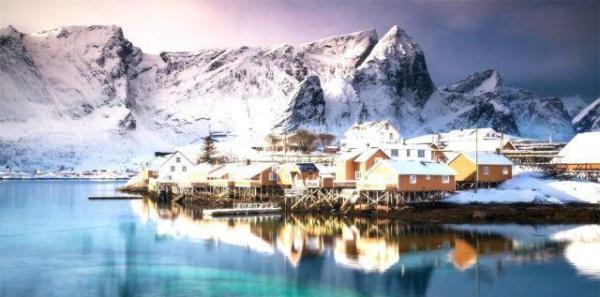 北极圈唯一一个不冷的地方，北极圈内的美丽岛屿