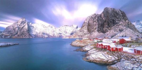 北极圈唯一一个不冷的地方，北极圈内的美丽岛屿