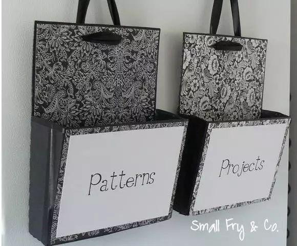 鞋盒改造收纳盒，如何用鞋盒做收纳盒（家里的鞋盒这样弄一下）