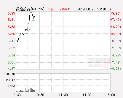 绿庭投资股票，绿庭投资快速反弹（快讯：绿庭投资涨停）