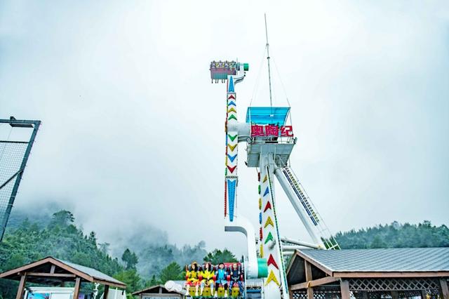 奥陶纪主题公园，重庆空中走廊万盛奥陶纪公园（没有后悔药可卖的高空项目）
