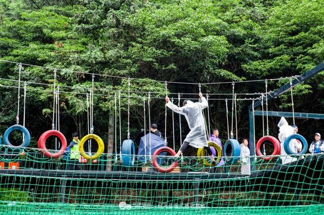 奥陶纪主题公园，重庆空中走廊万盛奥陶纪公园（没有后悔药可卖的高空项目）