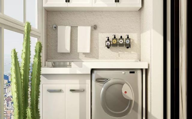 洗衣机洗脸盆一体柜尺寸，洗衣机洗脸盆一体柜尺寸是多少（这6个实用细节一定做到位）