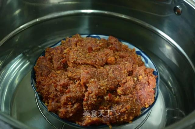 学做家常菜粉蒸肉，软烂入味、香而不腻