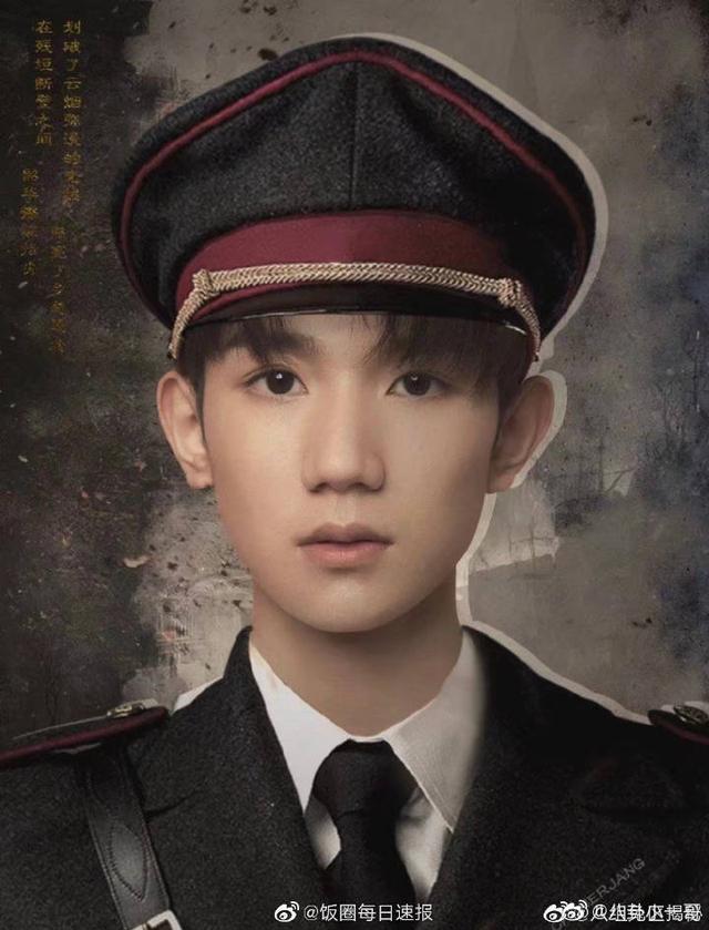 TFBOYS帅气图片，tfboys帅气的照片（军装照，一身正气的帅气酷盖）