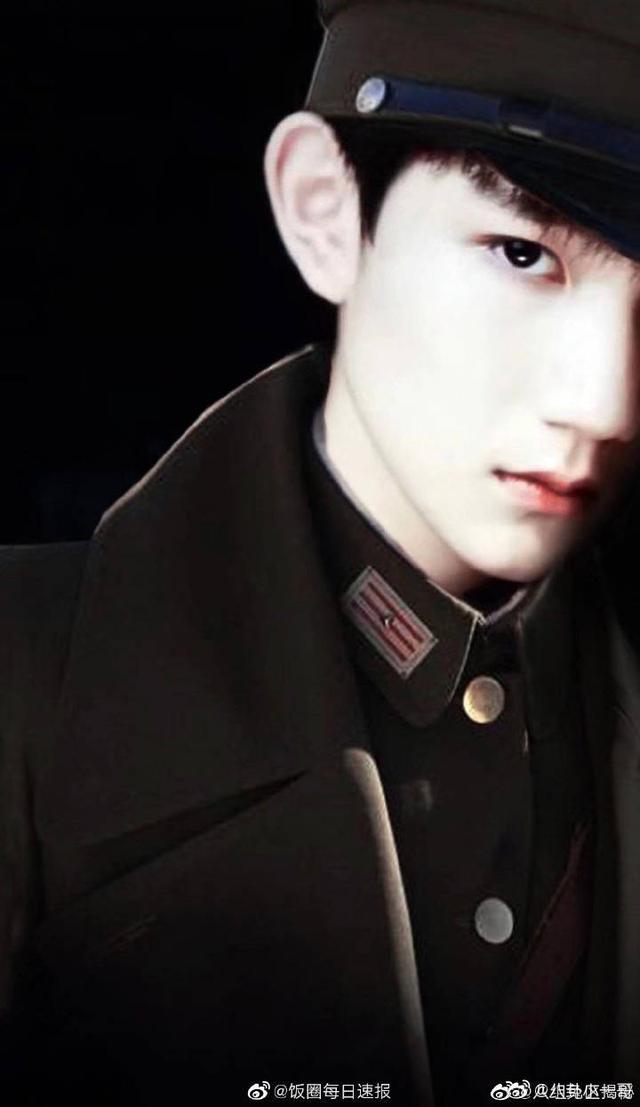 TFBOYS帅气图片，tfboys帅气的照片（军装照，一身正气的帅气酷盖）