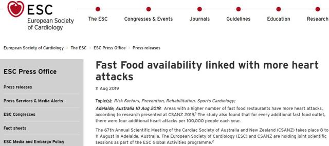 营养快餐并不营养，我认为快餐对我们的健康无益（我们为什么不推荐你吃快餐）