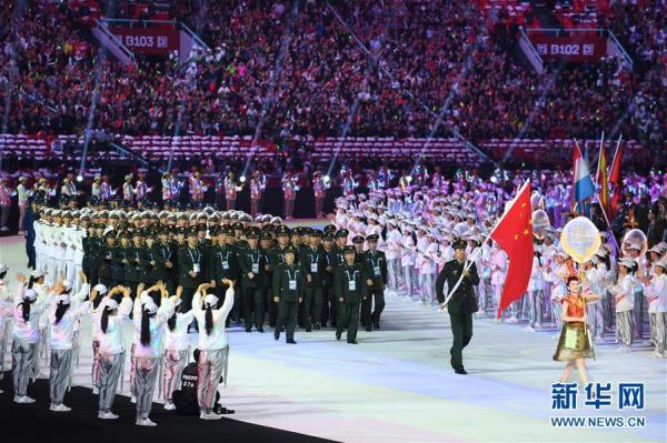 第七届世界军人运动会开幕式，第七届世界军人运动会开幕式观后感（第七届世界军人运动会开幕式在武汉举行）