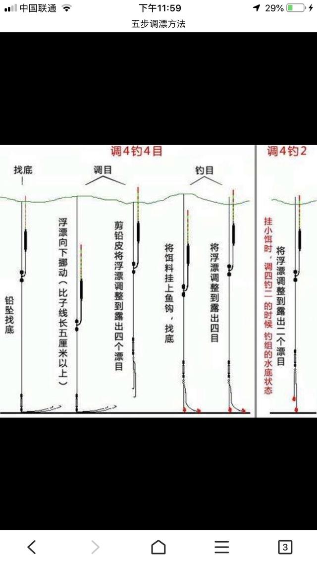 青鱼调漂方法图解图片