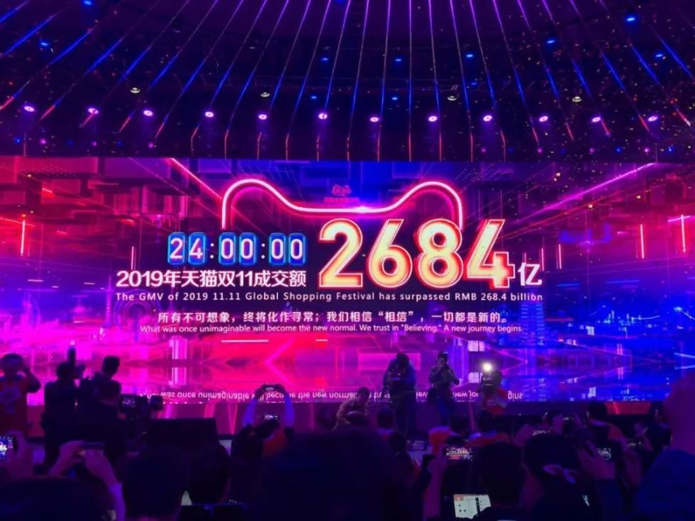 双十一成交额(双十一数据分析图表)
