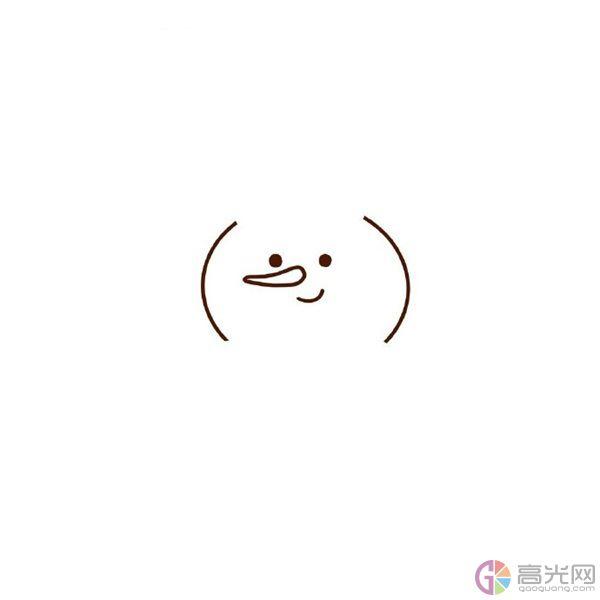 小雪人简笔画，简单可爱雪人画法教程（可爱的小雪人简笔画图片大全）