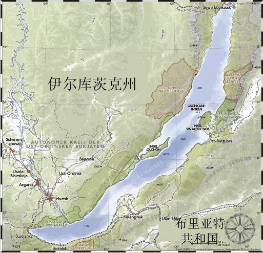 贝加尔湖地图位置图，贝加尔湖地理位置（西伯利亚明珠——贝加尔湖）