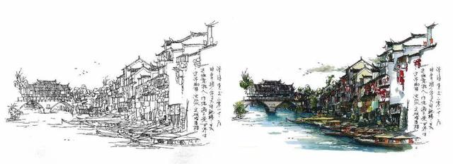 北京故宫简笔画，天安门简笔画（画出长达2.9m故宫全景图）