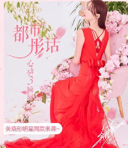 关晓彤接替林志玲代言内衣，22岁关晓彤上位取代45岁林志玲