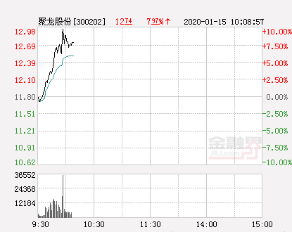 聚龙股份股票（快讯：聚龙股份涨停）