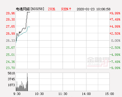 电魂网络股票，网络游戏概念股走强（快讯：电魂网络涨停）