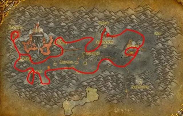 魔兽世界怀旧服采矿分布图，采矿1-300速成矿石分布图