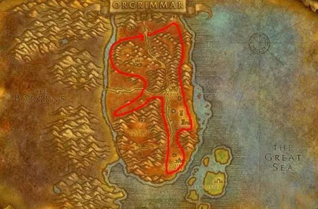 魔兽世界怀旧服采矿分布图，采矿1-300速成矿石分布图