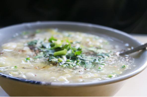 月天韭是什么字，霸都合肥美食之最佳早餐伴侣“沙汤”