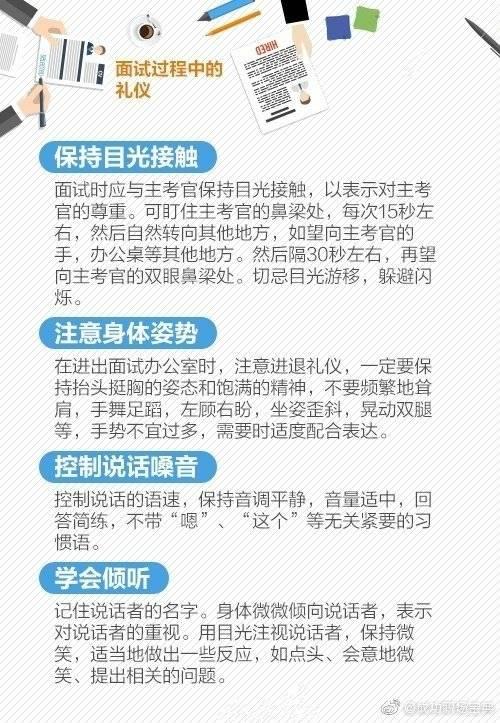 求职礼仪基本内容，求职礼仪主要包括（这些求职礼仪+实用“面经”）