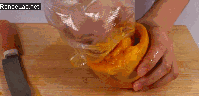 芒果皮可以吃吗，芒果的皮可以吃吗（芒果身上扎一根牙签）