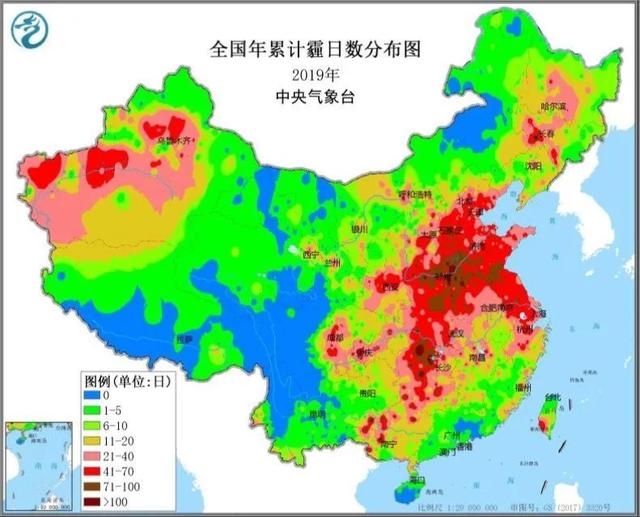 中央气象局全球资讯网，中央气象台发布寒潮蓝色预警（一分钟读懂《大气环境气象公报）