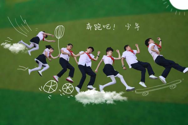 篮球图片简笔画，篮球简笔画怎么画（西安这所小学把操场当“画板”学生做“画笔”创作的“儿童画”太有意思了）